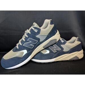 New Balance 580 Retro "Navy" REVlite Size 13 MRT580NV Blue Suede Classic